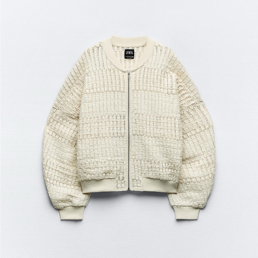 ZARA rustic bomber